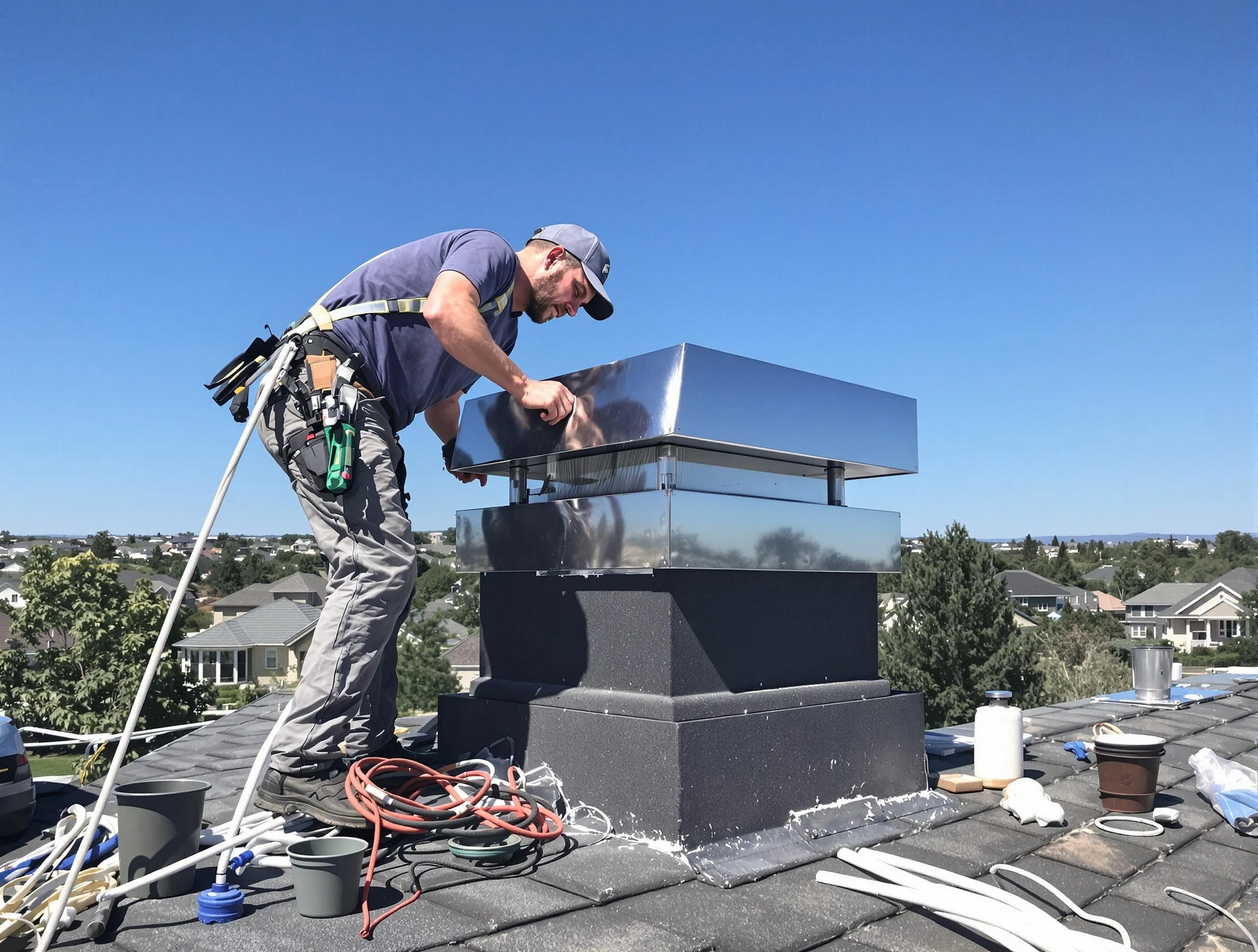 Chimney Cap Services in Newcastle, OK