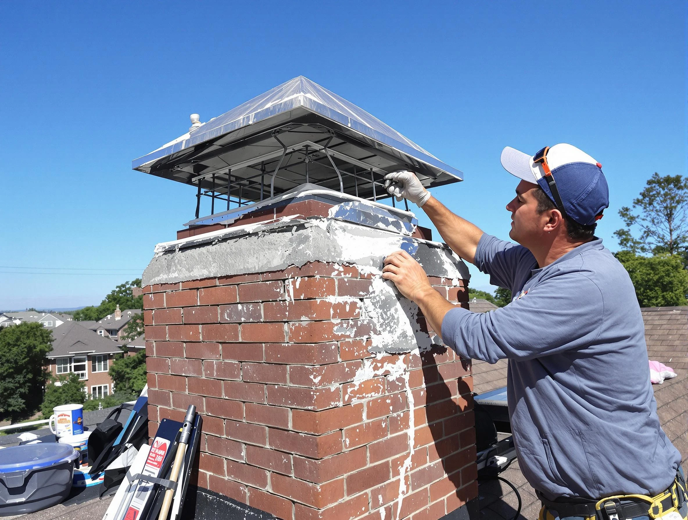 Chimney Crown Services in Newcastle, OK