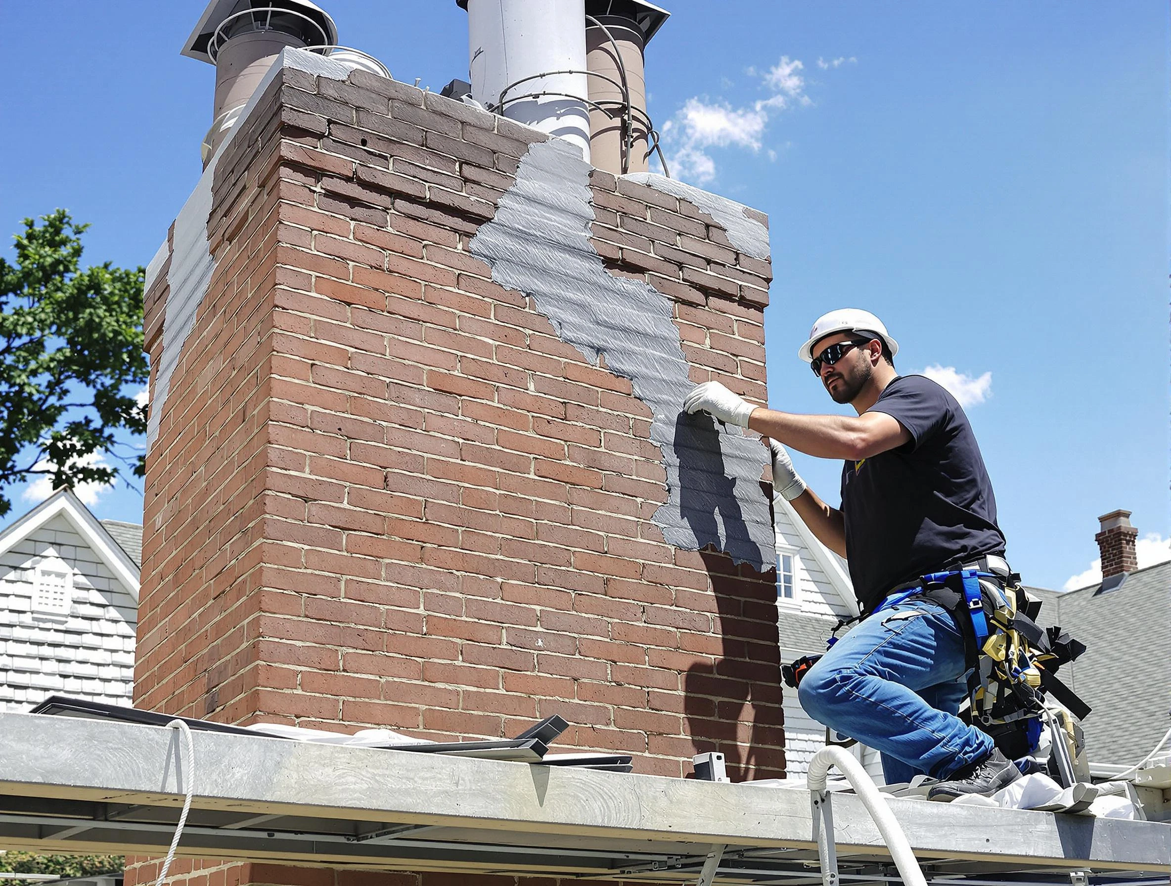 Chimney Restoration in Newcastle, OK