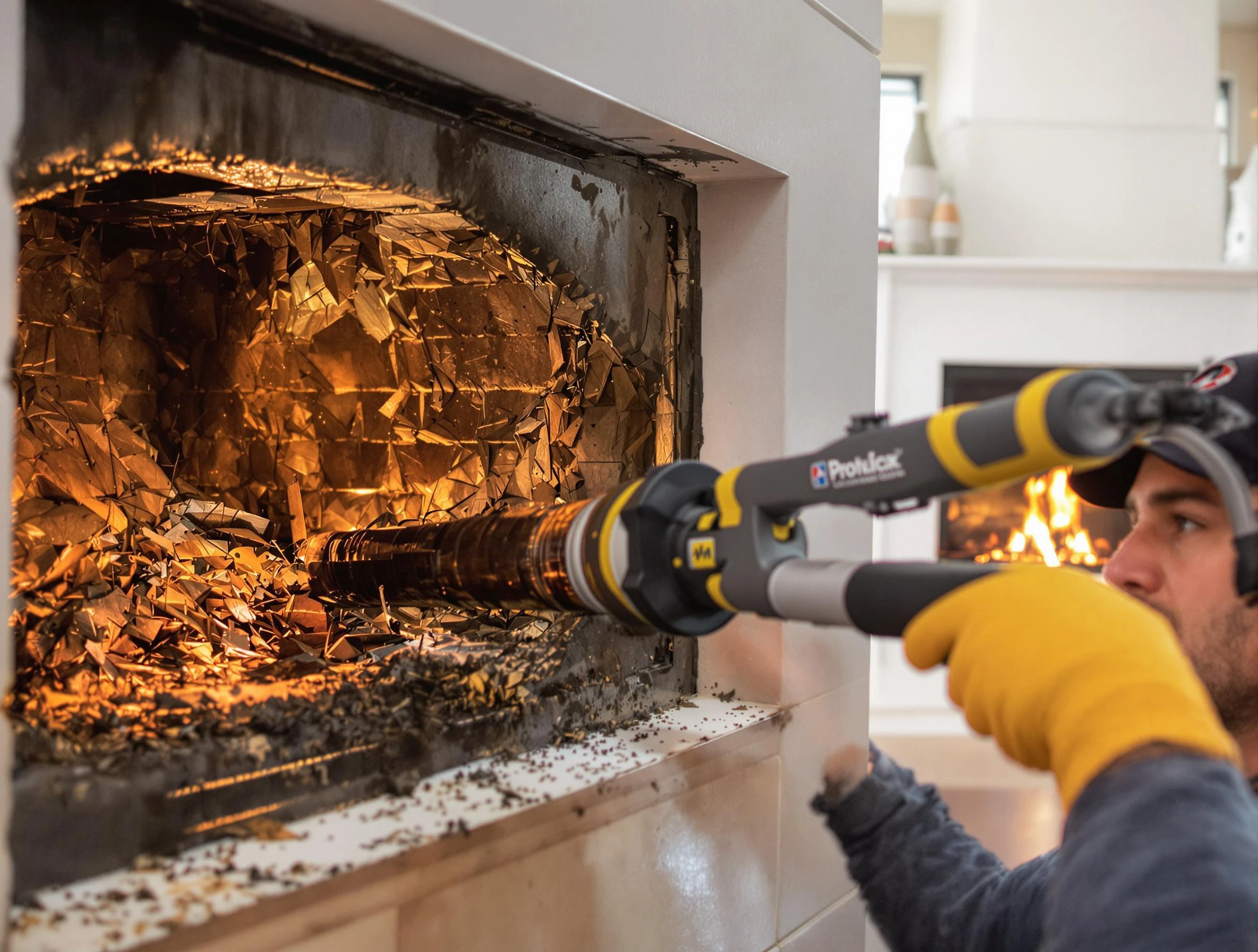 Professional chimney cleaning by Norman Chimney Sweep in Norman, OK